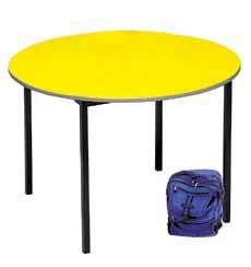 Table PVC Edge PFWSC12P Semi Circular Table MDF Edge PCBSC12M Semi Circular Table MDF Edge PFWSC12M Semi Circular Table (Non-Stacking) Semi Circular