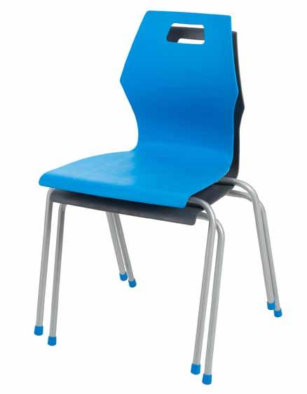 TRIPLE Contemporary ergonomic design for the modern school environment, this chair brings style to a practical and necessary product New