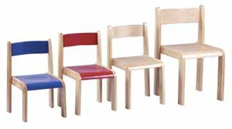 TRIPLE Contemporary ergonomic design for the modern school environment, this chair brings style