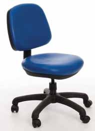 Stable and practical, these upholstered seats are available in a range of 5 heights, with a choice of a