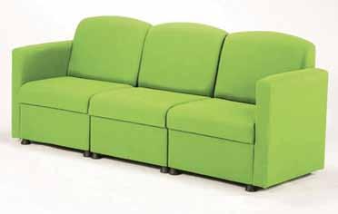 seating, comfortable and practical Available in a wide range of popular fabric colours