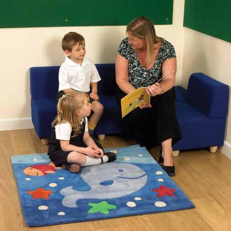 TRIPLE Create your own configurations making it ideal for reading corners, play areas or general