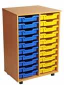to store Double Bay Tray Storage Supplied ready