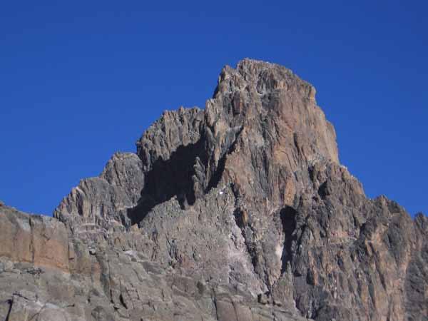 Mount Kenya Several established trails converge on Mount Kenya. We have chosen to ascend and descend by the Chogoria Route.