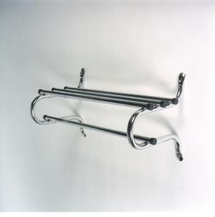 tubular steel frame Classic style, easy assembly Order width of your choice, 18-120 All coat racks wider than 60 use the exclusive TES connector system Coat Racks DIMENSIONS: PART #: STANDARD PACKS: