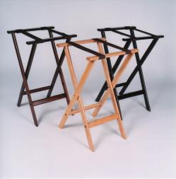 5 3027S units: 1 Black 1 P134-4 units: 1 Black 1 P135-4 units: 1 Black 1 P136-4 units: 1 Black Wood Tray Stands Deluxe Wood Tray Stand Steel support rods for