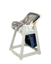 seat belt securely fastens car seat to unit Kidsitter Multi-Use High Chair - Beige Frame High Chairs Grey Frame Beige Frame DIMENSIONS: PART #: