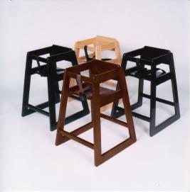 5 800 Series units: 1 800LT (Light) width: 19 2 units (-2) 801DK (Dark) depth: 20 803BLK (Black) 804MAH (Mahogany) Economy Plus Wood High Chair