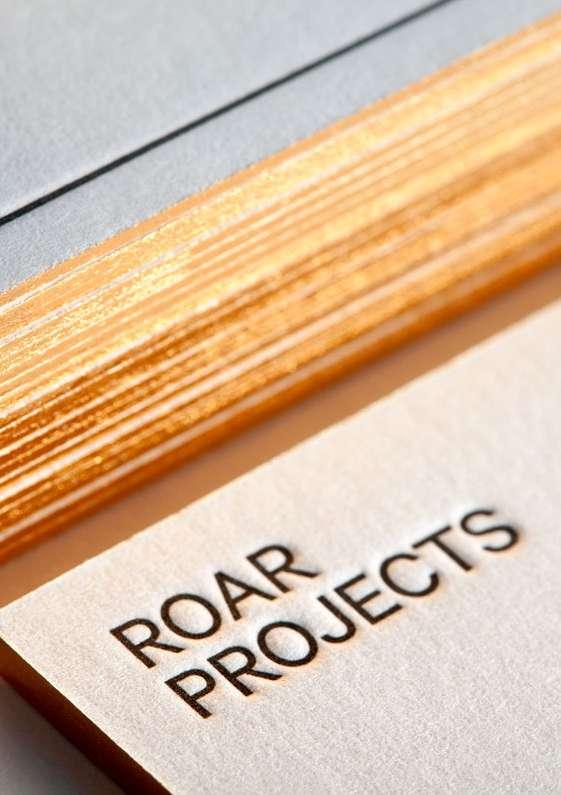 ROAR PROJECTS Alumbra: A division of Roar Projects.