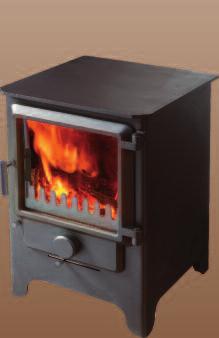 Baffle plate can be removed without disturbing the firebricks chimney sweep friendly.