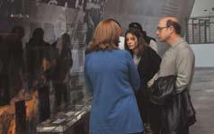 On 15 November Sam and Cheryn Delug toured Yad Vashem s Holocaust History Museum, including the Hall of