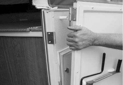 JAYCO TOWABLE Step 6a Door installation is now