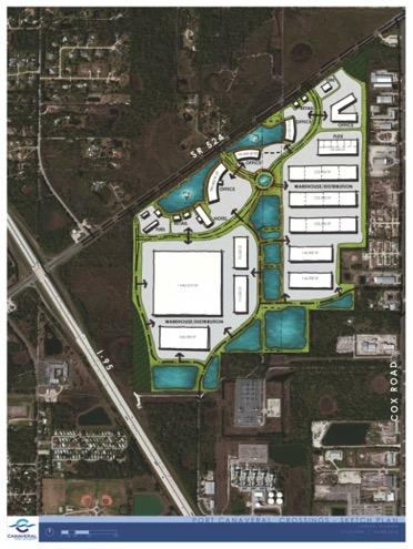 Logistics and Commerce Center: 270 Acres at SR524 & I-95 Over 3 million SF of High Bay