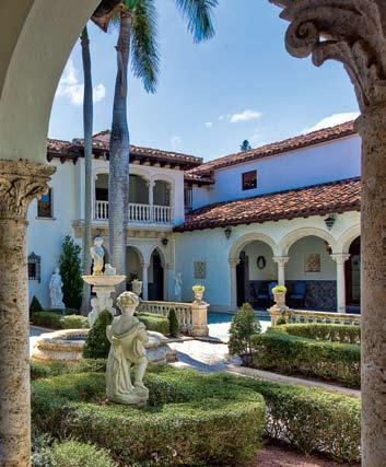 Homestead Farm s Mansion with 55 rooms, sitting on a 450 acre farm. Bethany Borough was Hortense and Byron s main residence and they became the rightful owners in 1923. Miller commissioned L.M. Barrett, a Miami Beach architect to design the perfect winter home.