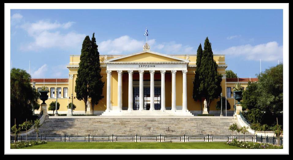 through Zappeion, the Olympic Stadium of Modern Times and the