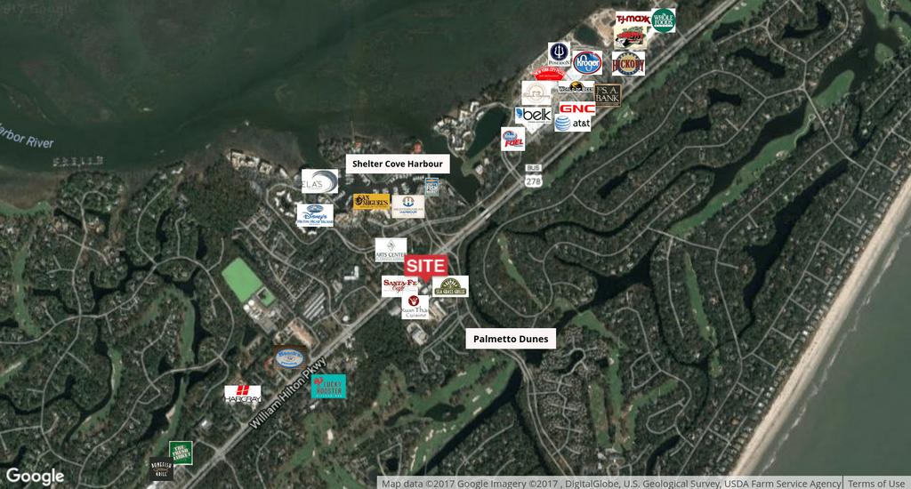 FOR SALE: Retail Space Retailer Map 1544 Fording Island Road