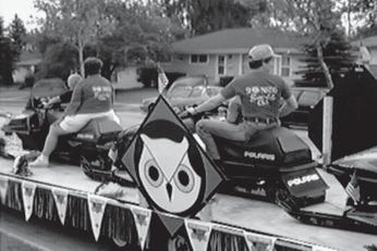 SAFETY SCHOOL Gary Breuckman Independence Day Parade The Snobirds will again be offering snowmobile safety classes this winter.
