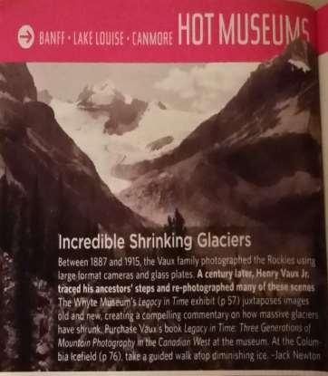 Ethical Eco-tourism: Canadian Rockies Marketing? Advocates getting onto the Glacier Mixed messages? What message is the public actually getting here?