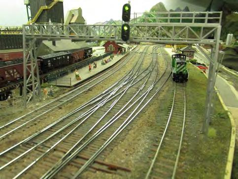 Page 4 Modeling Tip: Don t Skimp! The Garfield-Clarendon Model Railroad Club s hand laid track is one of its outstanding features.