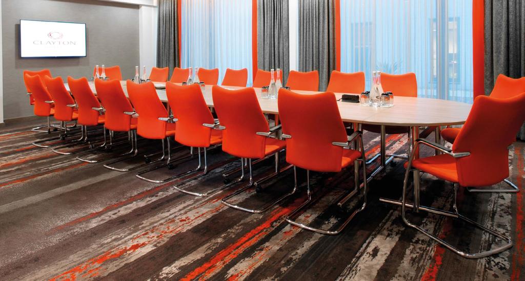 MEETINGS MADE SIMPLE Clayton Hotel Chiswick is ideally located in chic Chiswick, the heart of West London, providing easy access to Central London and Heathrow Airport, both within 20