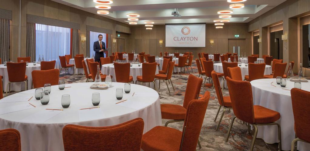 All of our flexible dining, meeting and exhibition suites