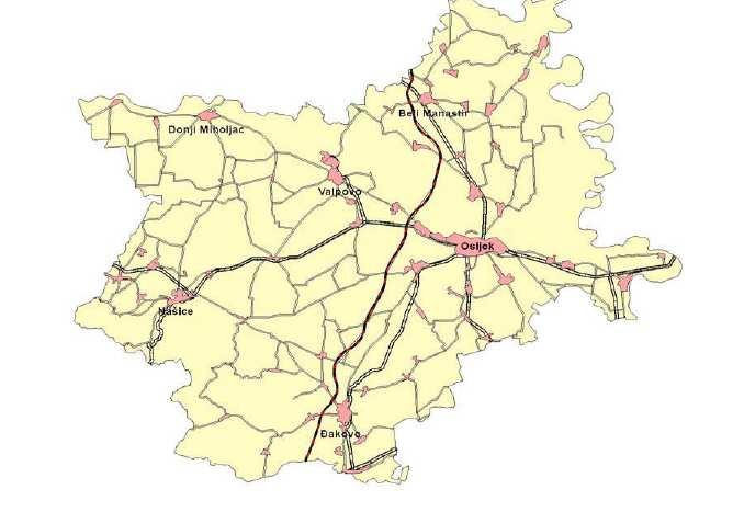 U našoj Županiji razvrstano je 7 županijskih i 57 lokalnih cesta koje su dijelom ili u potpunosti neizgrađene. Dužina neizgrađenih dionica na županijskim je 23,57 km a na lokalnim cestama 239,22 km.