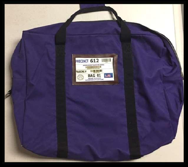 ADMINISTRATIVE BAG (REFERRED TO AS THE PURPLE BAG)