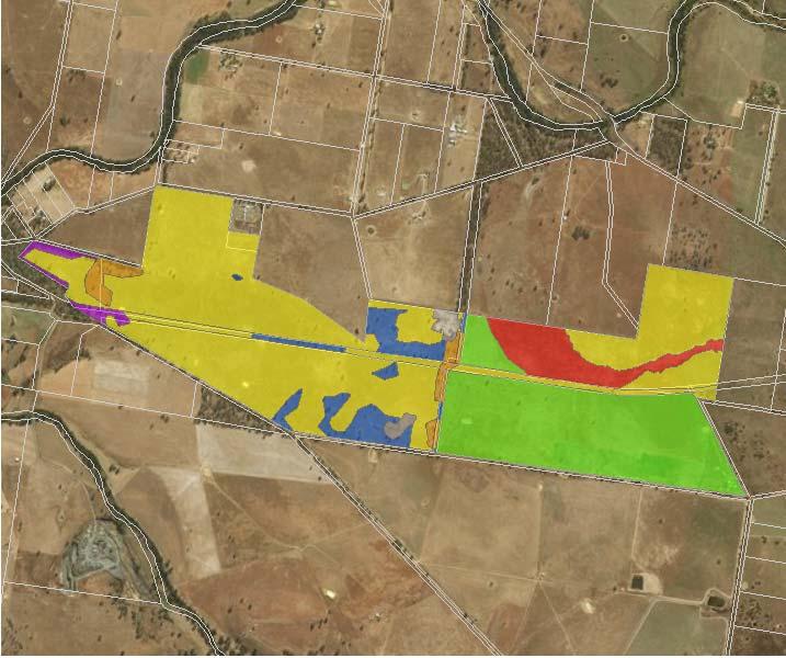 wetland Mixed condition (PCT400, Zone 5) Quarry Sown pastrure Existing powerlines 330kV 132kV 66kV Notes: - Data collected by nghenvironmental (Nov 2016) - Base map