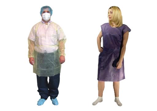 Personal Protection Gowns are available in a range of thickness to provide the appropriate amount of protection for every usage. All gowns feature elastic cuffs so gloves can be easily put on.