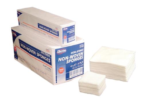 Gauze and Non-Woven Dressings Standard Gauze is much stronger than non-woven gauze, is good for debriding (cleaning) a wound.