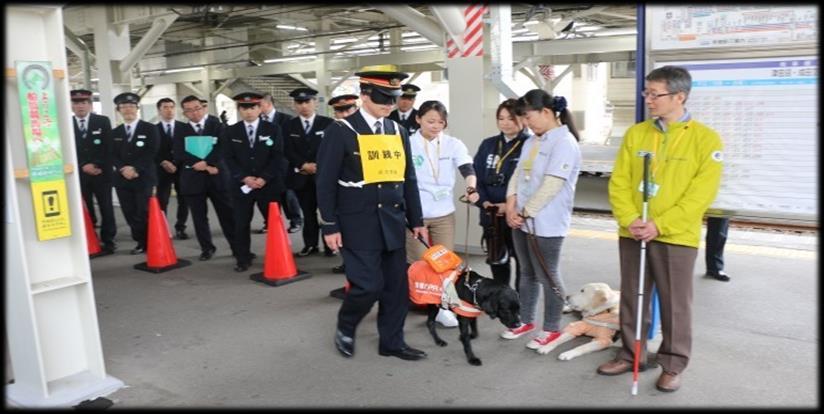 antiterrorism measures on railways Platform doors at Nippori station (image)