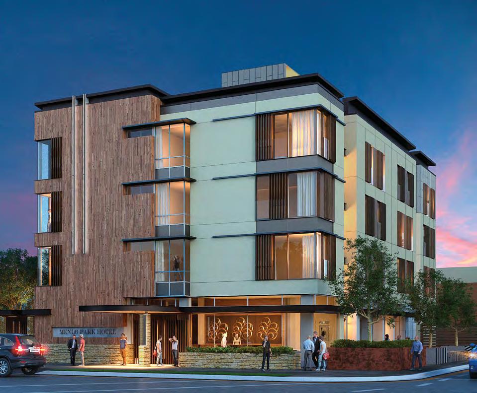 PARK JAMES Menlo Park, CA $26 MILLION The 61-key boutique hotel is being developed by California-based Pollock