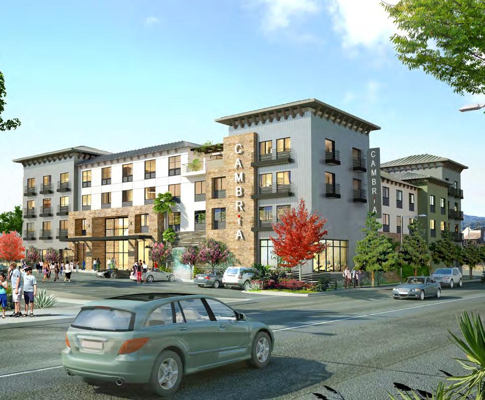 CAMBRIA SUITES Napa, CA $19.8 MILLION The Cambria Suites in Napa will be a 90-room hotel centrally located 1.