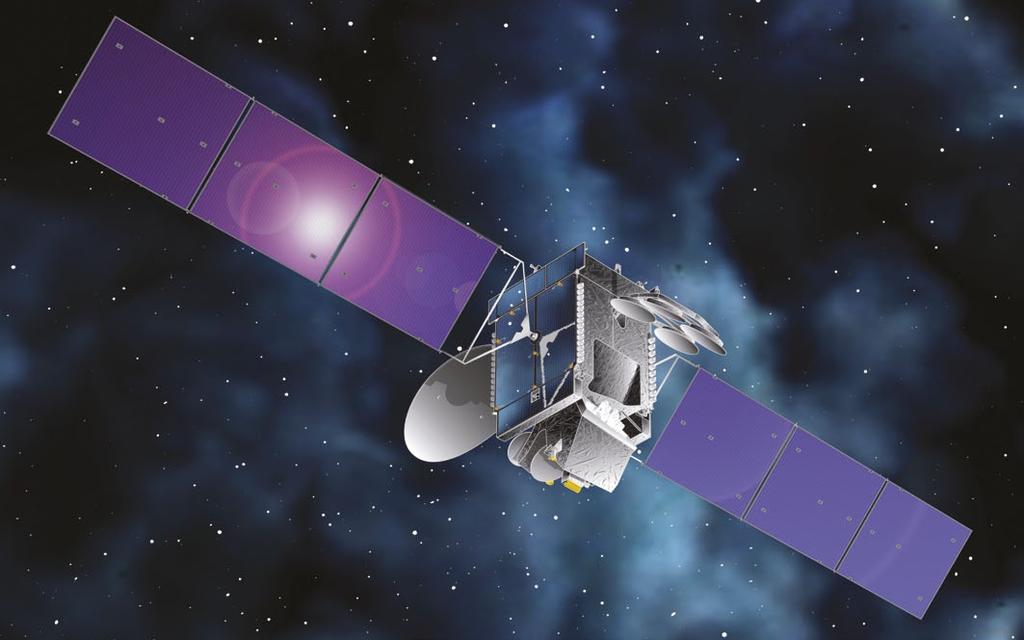 THE THOR 7 SATELLITE Customer Prime contractor Mission Mass Stabilization Dimensions Span in orbit Telenor Satellite Broadcasting AS SPACE SYSTEMS/LORAL Broadcast and broadband services Total mass at