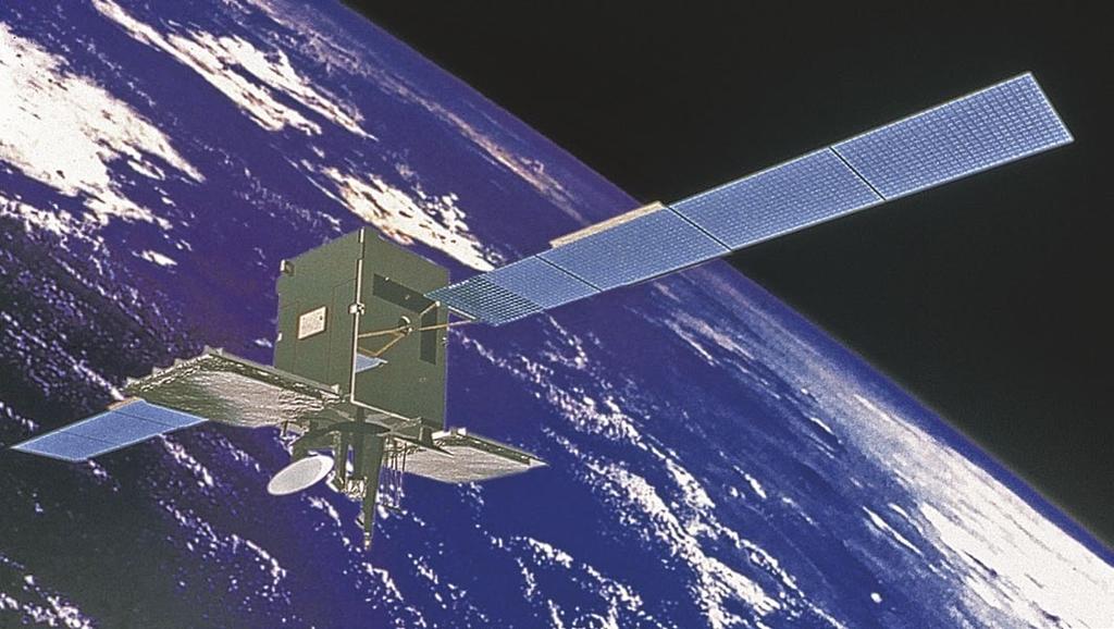 THE SICRAL 2 SATELLITE Customer Prime contractor Mission Mass Stabilization Dimensions Platform Payload On-board power Life time Telespazio Thales Alenia Space Telecommunications Total mass at