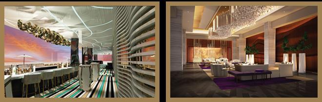 VIP gaming salons Expansion of the food and beverage offering New VIP suite hotel works Main gaming floor