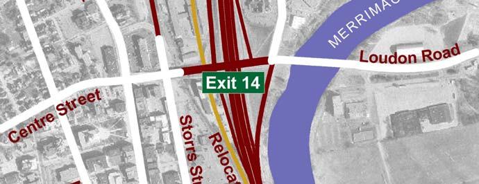 12 Upgrade I-93/II 93/I-89 Interchange and Exit 1 on