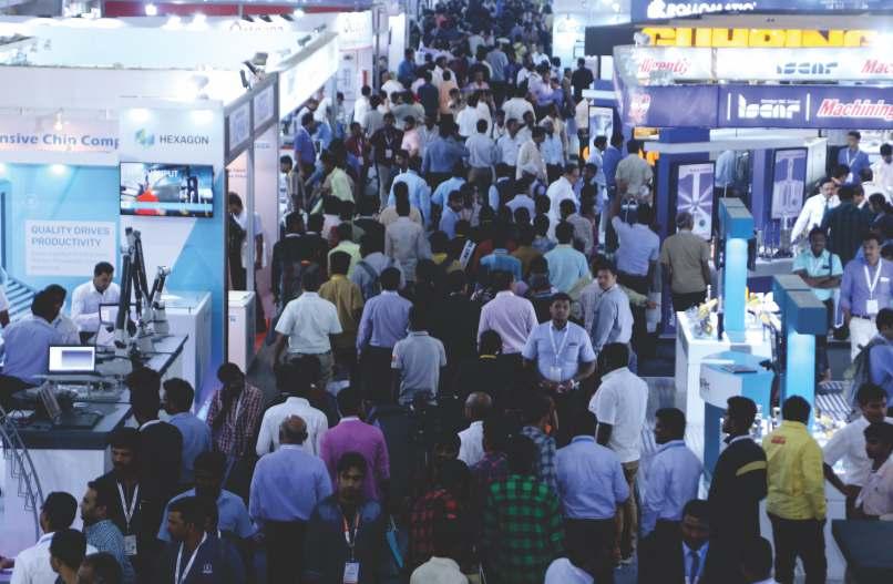Page2 Making it happen Indian Machine Tool Manufacturers Association (IMTMA) flagship exhibition IMTEX 2017 & Tooltech 2017 held at the Bangalore International Exhibition Centre (BIEC) attracted a