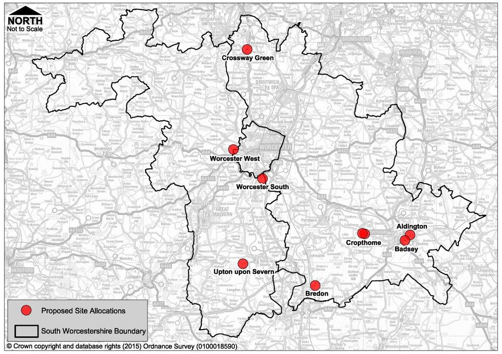 Appendix 3 Proposed Site Allocations for Traveller and Travelling Showpeople To meet the need for 25 deliverable permanent residential Traveller pitches in the period to 2020/21 the South