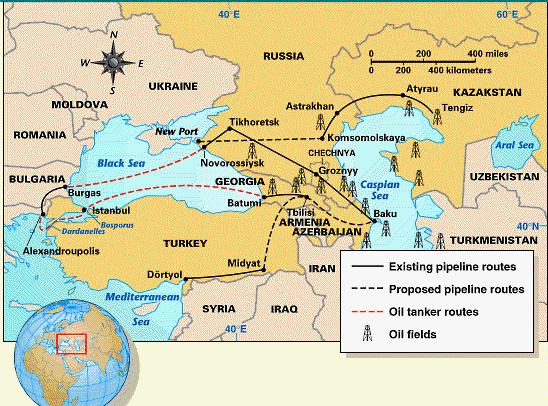 Oil Export Routes