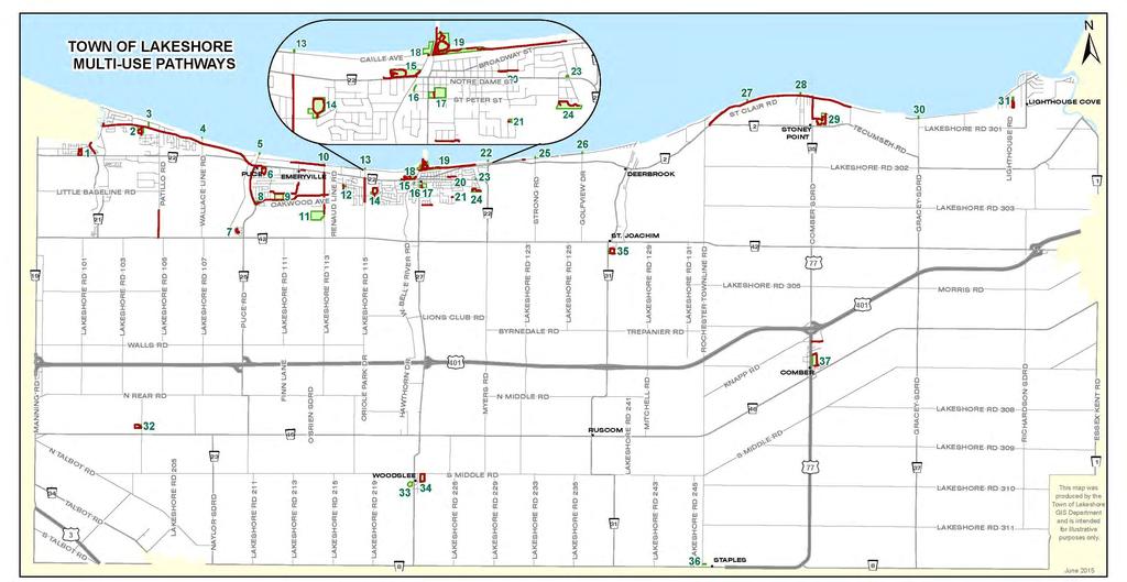 TOWN OF LAKESHORE TRAILS MASTERPLAN GOALS AND OBJECTIVES GOALS: To develop a town-wide, non-motorized trail system by identifying, acquiring, securing access and maintaining trail opportunities, such