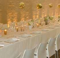 Includes the venue, tables and chairs, table set up and menus for the tables, for a maximum of 30 guests.