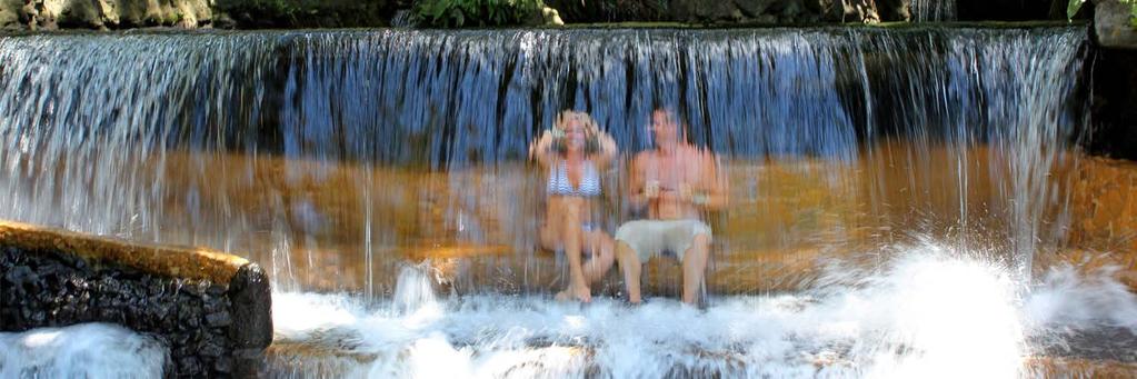 Tabacon Grand Spa Hot Springs 23 Cost per person from: $85 (06:00 p.m. to 10:00 p.m.) Cost per child from: 0-5 years FREE, 6-11 years $50 Includes: Admission to the hot springs and buffet dinner, transportation not included.
