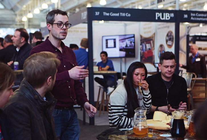 Happy hour at PUB 18, refill time for PUB 19 PUB 19 is the only trade show on the market dedicated entirely to supporting the UK pub