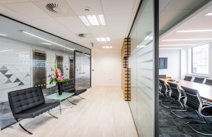 Blank canvas work space To help you make the space distinctively your own, we openly encourage a collaborative approach to the design of your office.