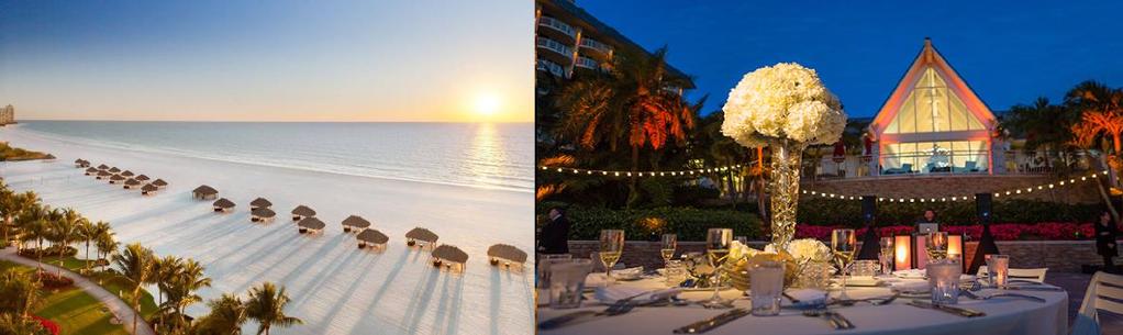 3:00PM JW Marriott Marco Island Beach Resort-Final evening HOST HOTEL Guests to walk to JW Marriott via beach side.