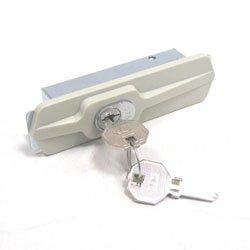 cylinder and detained disc cylinders are available Bolt deadlocks automatically as the door closes Can be