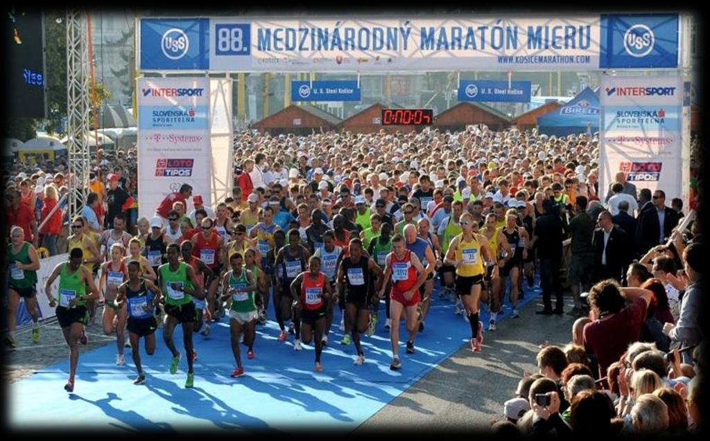 Peace Marathon Košice The Košice Peace Marathon is the oldest