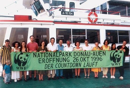 1994 Since the government keeps postponing the establishment of the Donau- Auen National Park, the WWF announces the