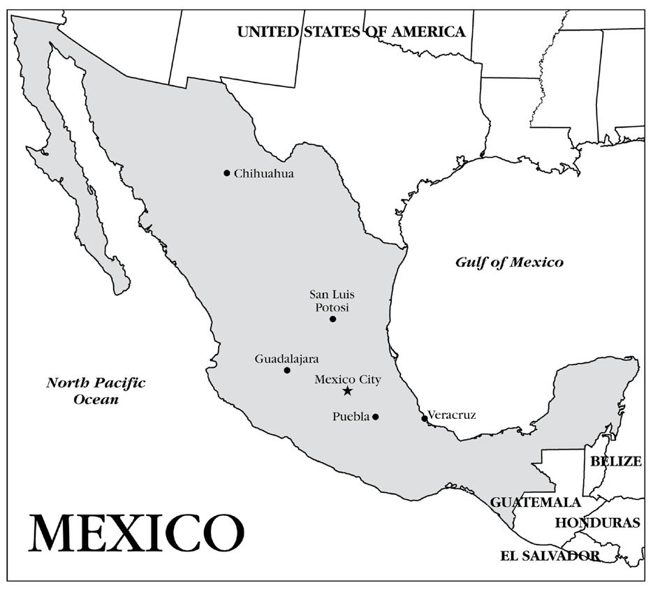 FAST FACTS: Mexico Full Name: United Mexican States (Estados Unidos Mexicanos) Capital City: Mexico City Currency: Mexican peso Location Mexico is located at the southern part of North America.